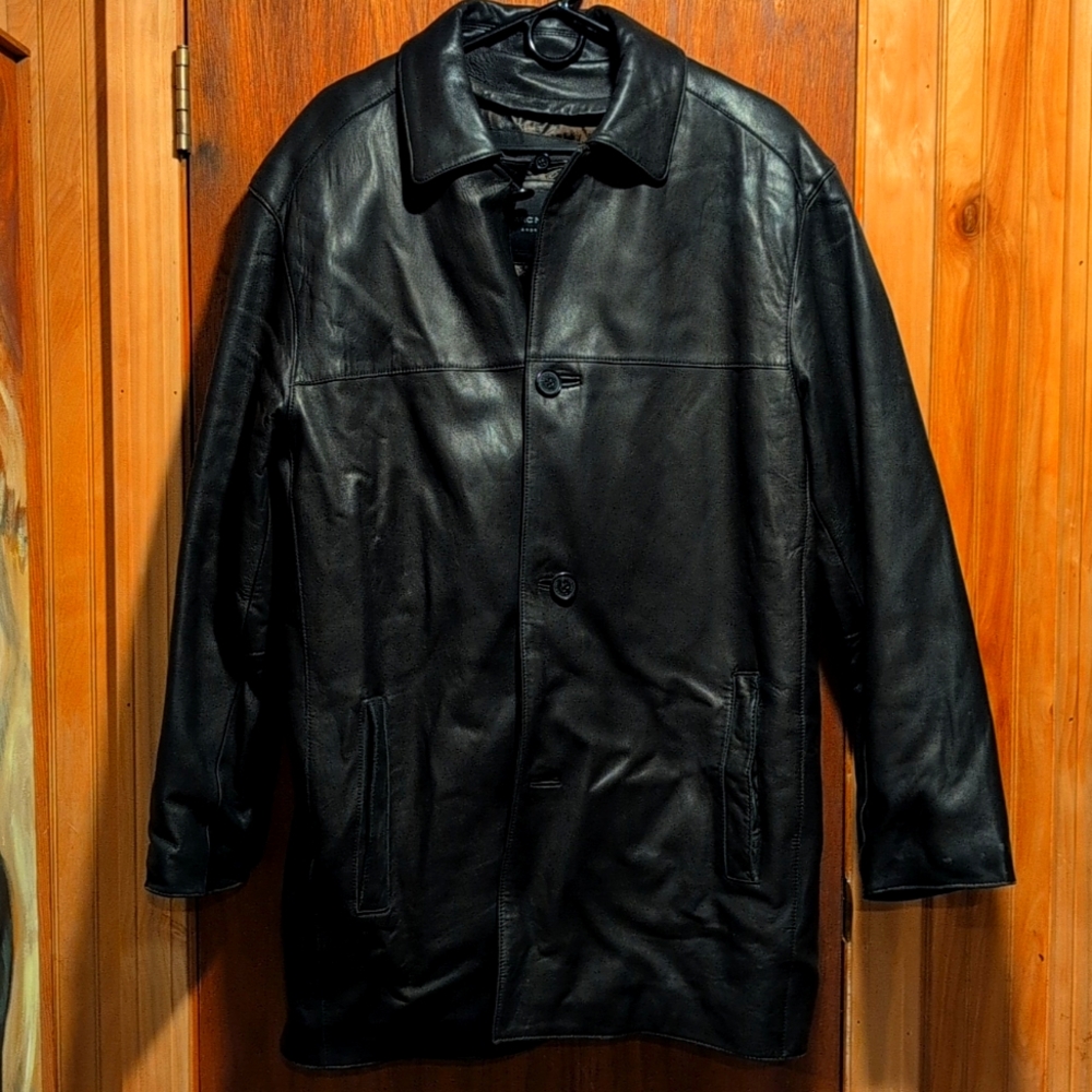 NEW!! Marc New York, Andrew Marc Men's FAUX leather jacket